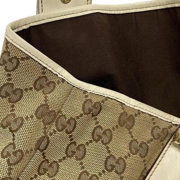 GUCCI GG Pattern Horse Bit Jacquard Leather Shoulder Bag bran553-100425 - Picture 7 of 16